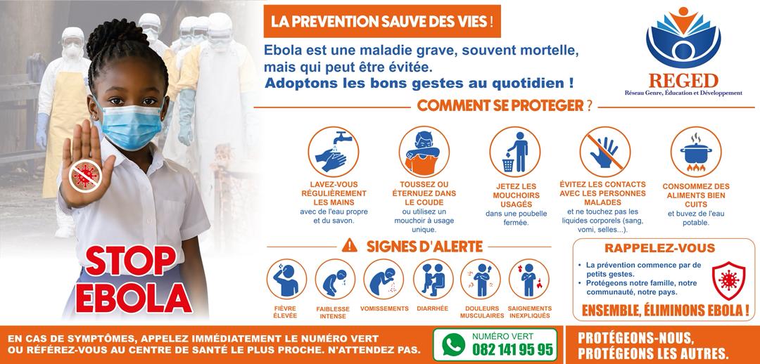 Santé Publique : REGED impliquée dans la sensibilisation Contre Ebola